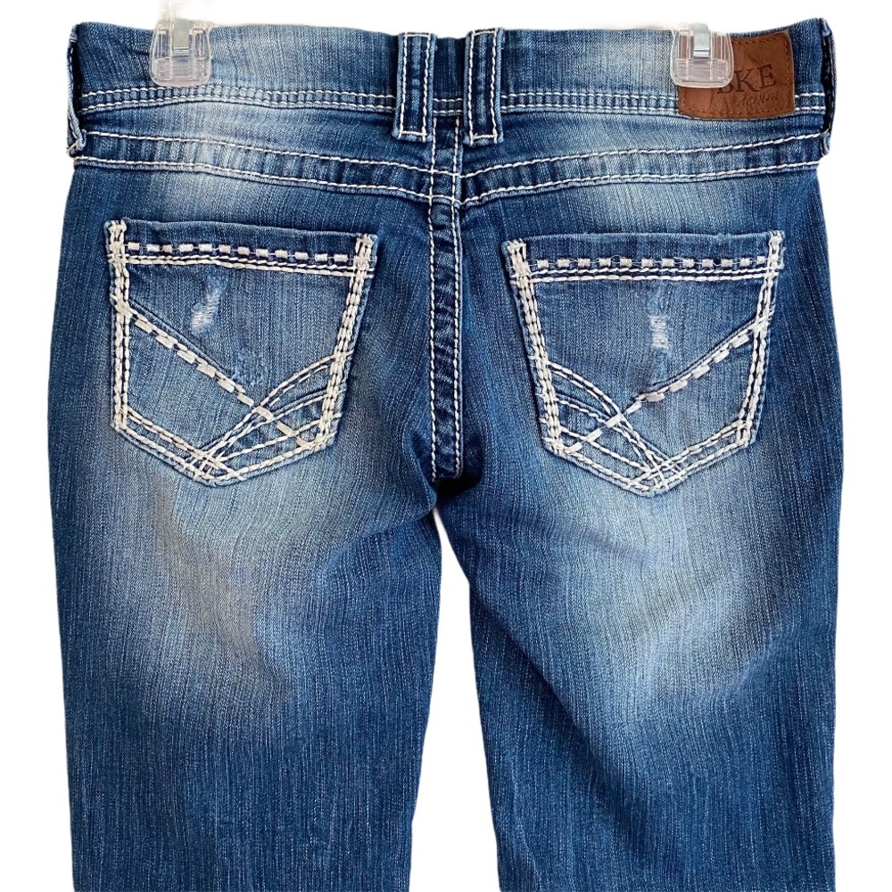 BKE Sabrina Bootcut Distressed Jeans 27R